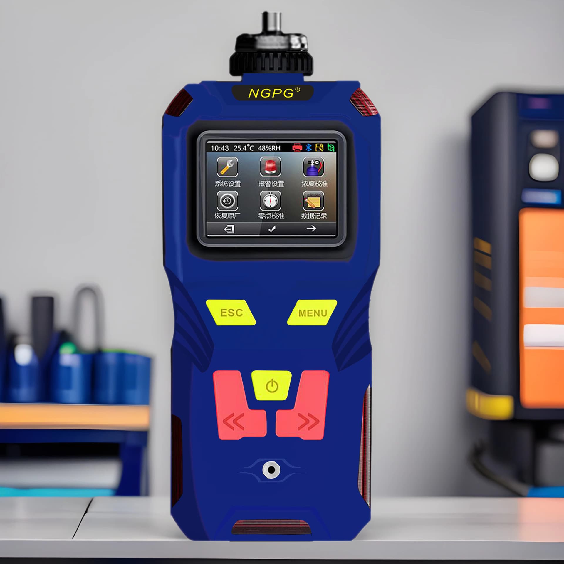 Portable Oxygen Detector Handheld Oxygen Concentration Analyzer Combustible Gas Detector Nitrogen