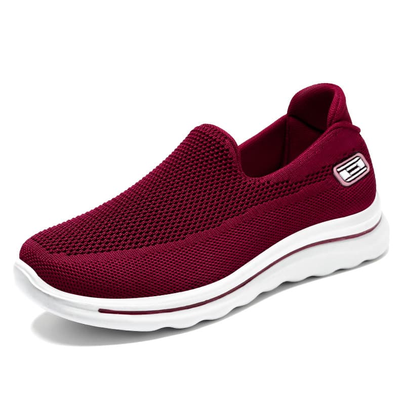 Men's New Casual Walking Shoes Drop Shipping Comfortable Soft Sole Middle-aged and Elderly Dad Shoes Slip-on Senior Shoes
