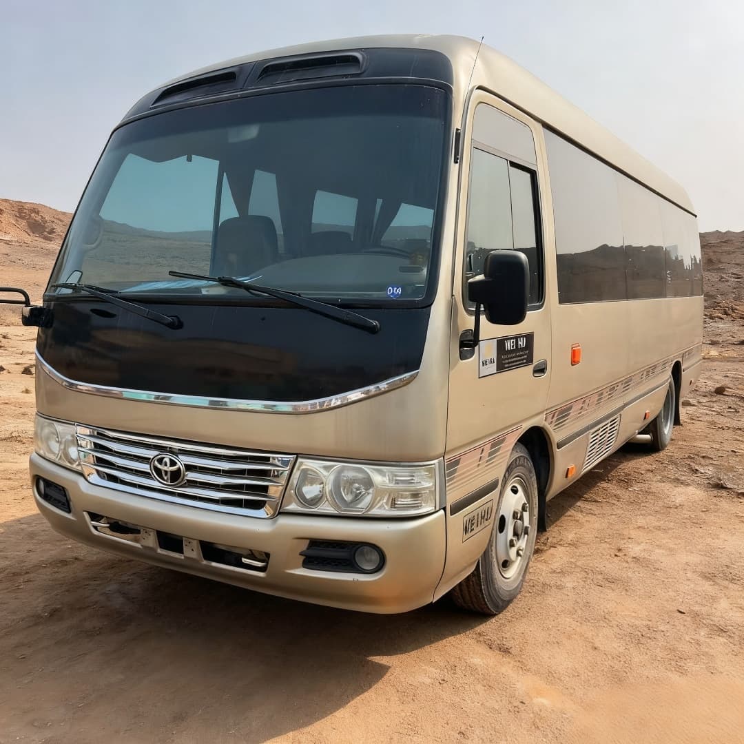 Cross-border Coaster Medium Bus Used Minibus 19-Seat 23-Seat Comfortable Seats Luxury Bus Shuttle