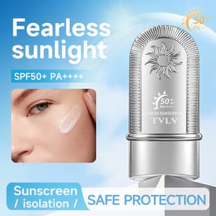 New Cross-Border Trade Product TVLV Sunscreen Lotion, Refreshing and Non-Sticky, Easy to Apply, Absorbs Quickly, Moisturizing, Natural UV Protection