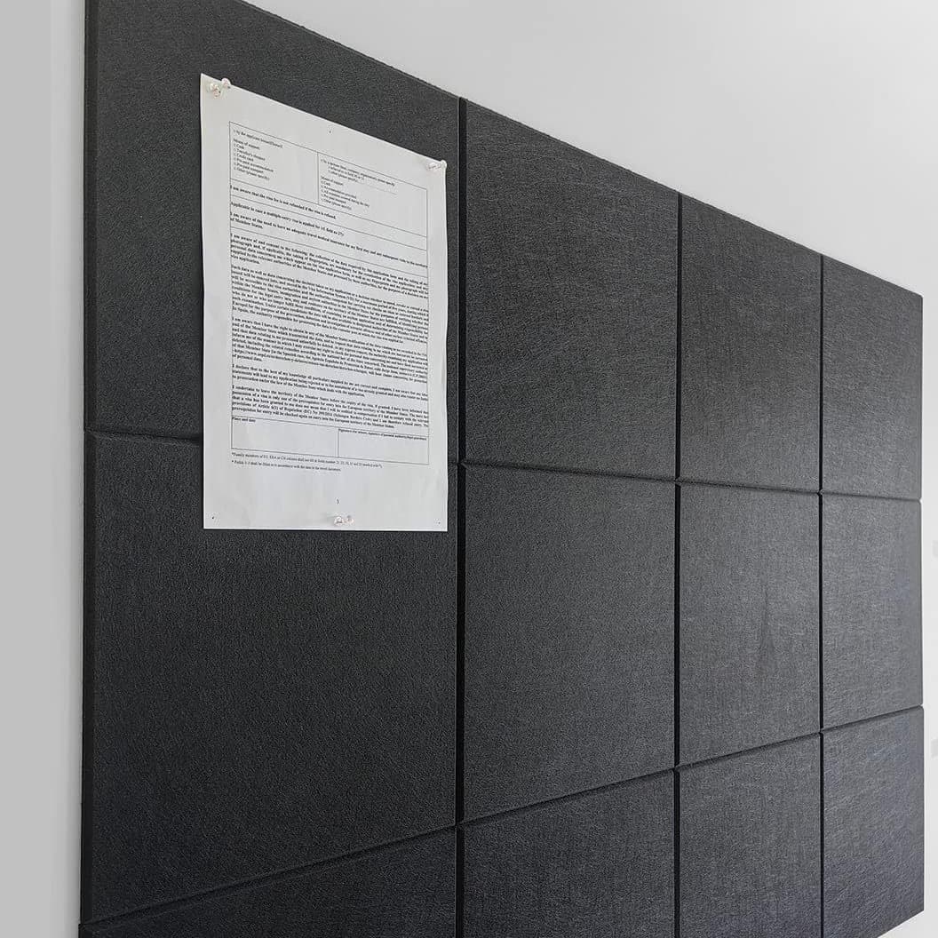 Large cork board alternative felt board wall tiles self-adhesive safe removable diy puzzle background wall photo