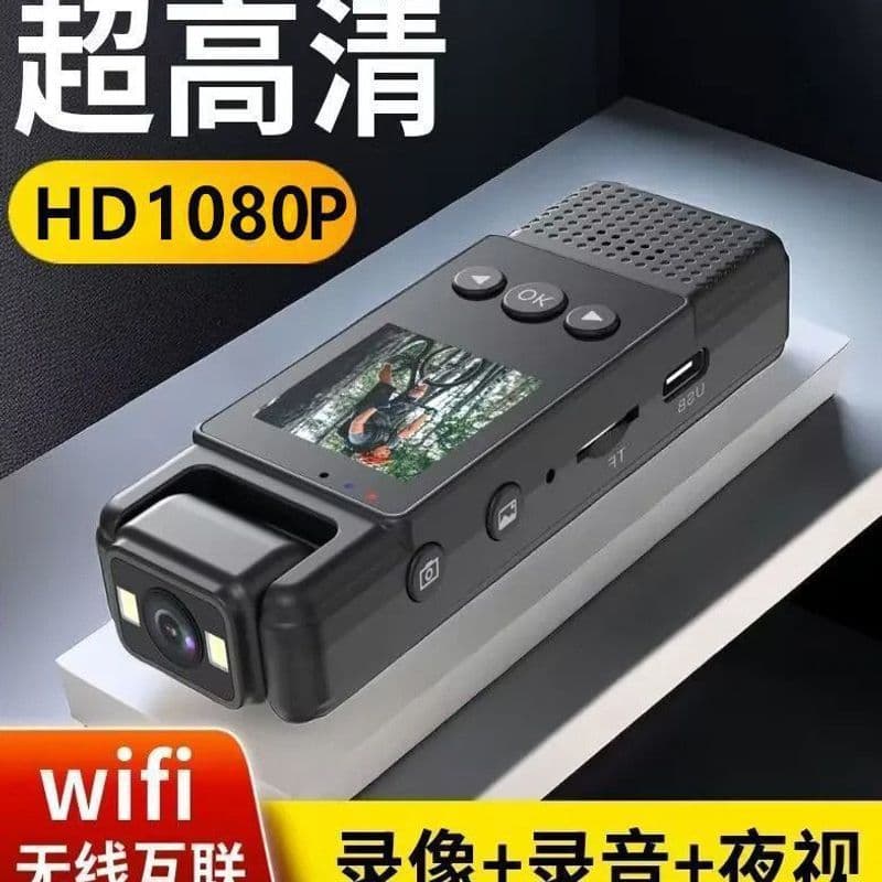 Professional Camcorder HD WiFi Sports Camera with Screen Cycling Body Camera Recorder Factory