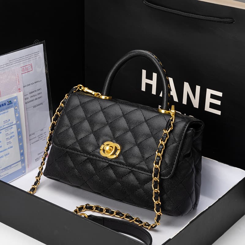 Women's Quilted Chain Handbag New Elegant Tote Bag Fashionable Versatile Shoulder Bag Classic Crossbody Bag