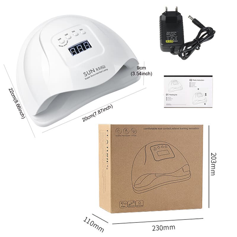 Nail Lamp Quick-Dry Nail Phototherapy Lamp High-Power Nail Curing Machine Nail Salon Dedicated Nail Polish Gel UV Curing Lamp
