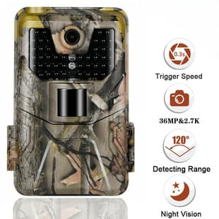 2.7K 36MP Outdoor Infrared Night Vision Thermal Sensing Camera HC-900A Factory Direct Supply HD Night Vision GPS