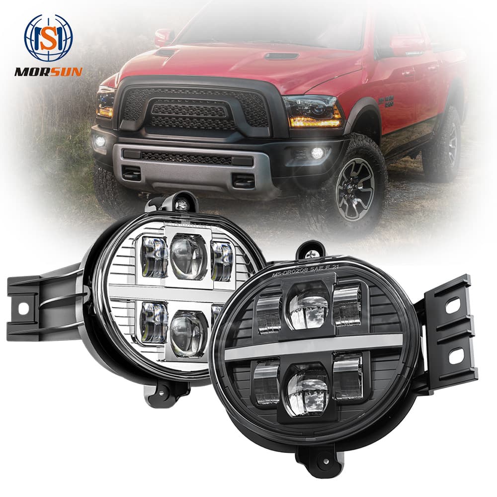 Car LED Fog Light Compatible with Dodge Ram Fog Light 02-08 Dodge Ram 1500 Cross-Border Supply