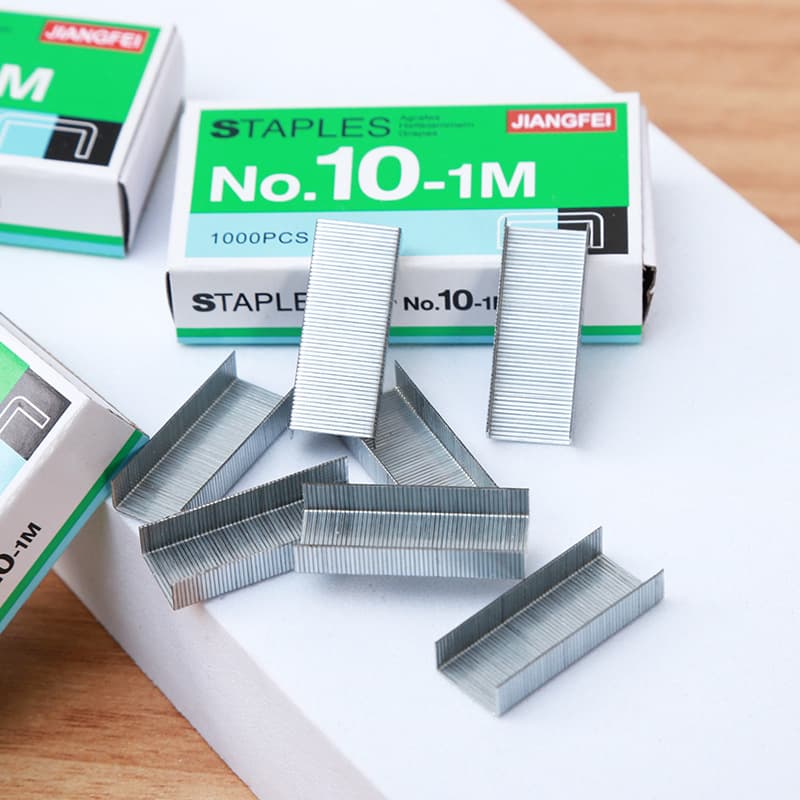 10# small size staples, office-specific 10# staples, stationery and educational supplies manufacturer.