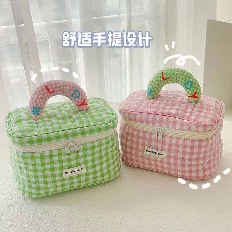 Cosmetic bag, large capacity, waterproof, princess-style original bag, toiletry bag, storage bag, portable makeup brush