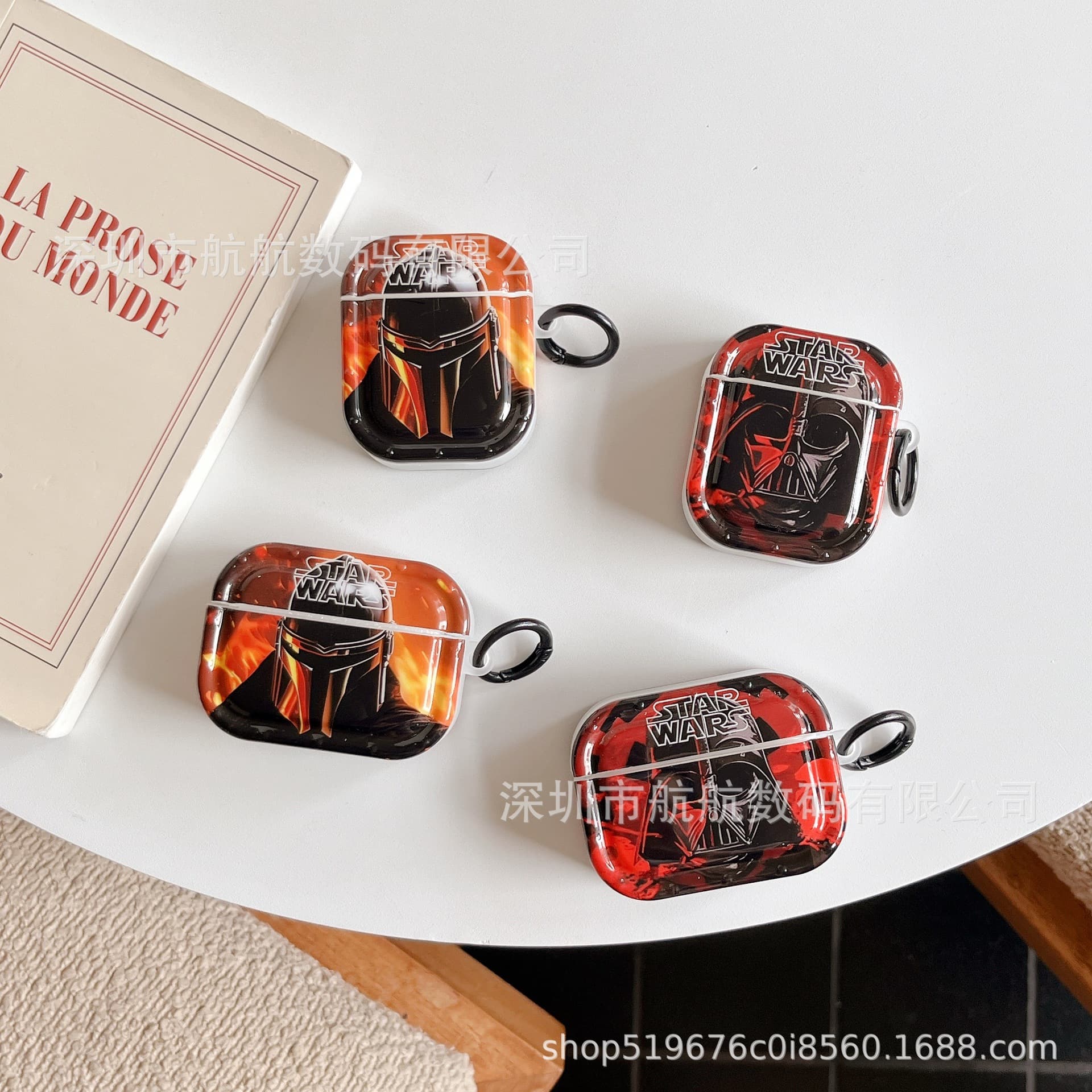 Star Wars Darth Vader Earphone Case for AirPods 1/2 Protective Soft Case for Apple Pro 2 Earphone Shell 3/4 Generation