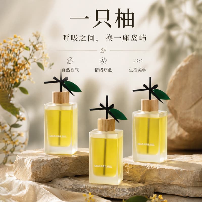 Rattan Stick Flameless Aromatherapy Essential Oil Hotel Home Plant Fragrance Atmosphere Birthday Gift Souvenir Decoration