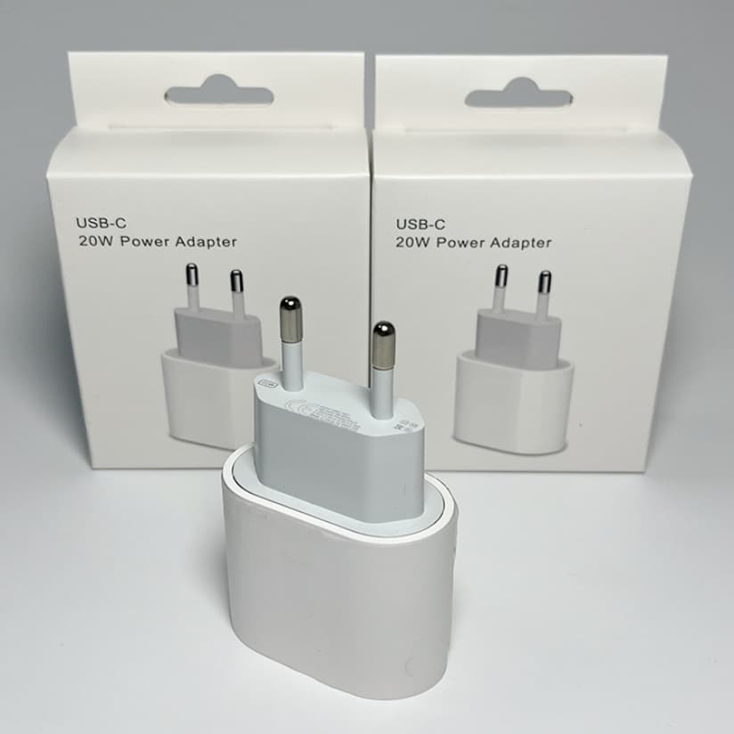PD20W Fast Charger for 12/13 Charger PD Fast Charging Head EU Plug Set Wholesale 12W