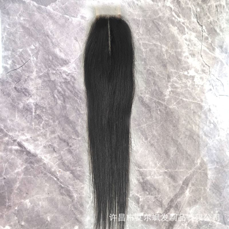 2X6 Lace Hair Block Lace Closure Human Hair Lace Hair Block Human Hair Wig Xuchang Wig