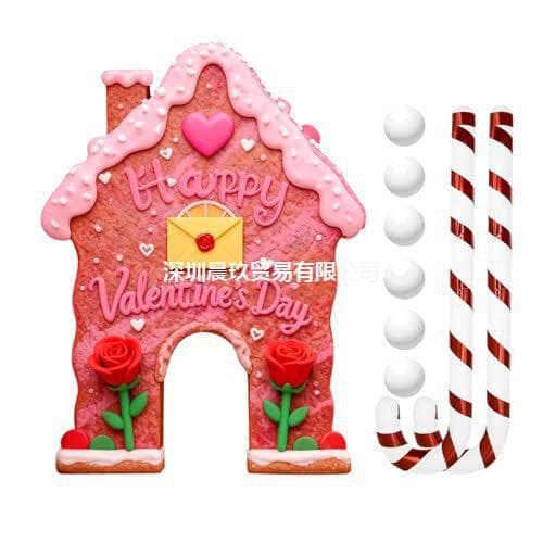 Cross-border new product Golf Set Valentine's Day Gift Gingerbread Cane Golf Set