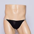 Cross-border Men's Sexy Lace Mesh Transparent Adult Sexy Underwear Triangle Panties