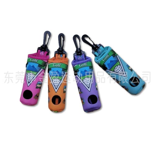 Cross-border Neoprene Golf Accessories Waterproof Golf Bag Portable Storage Bag Golf Ball Cover