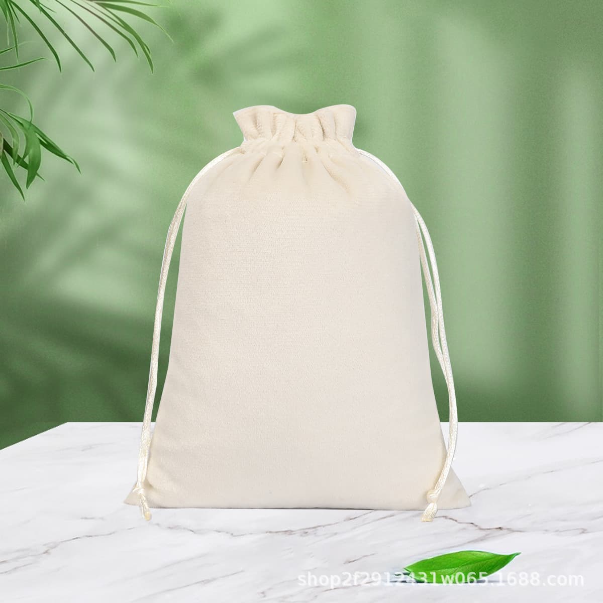Custom Cross-Border Velvet Drawstring Bag, Lychee Velvet Jewelry Drawstring Pouch, Velvet Gift Bag, Flocked Drawstring Pouch for Accessories Packaging