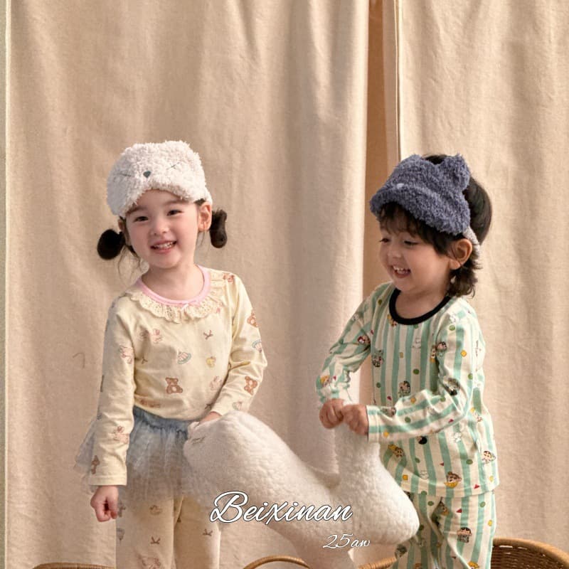 2025 Autumn/Winter New Children's A-Class Pure Cotton Lycra Thermal Underwear Homewear Set