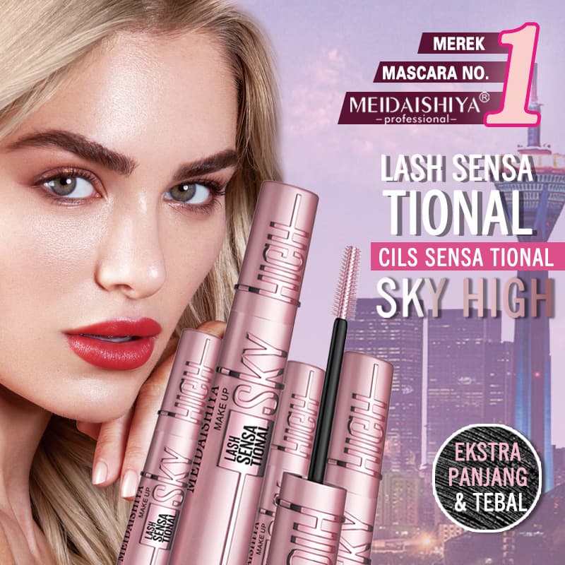 Sky-High Lash Mascara Lengthening Curling Long-Lasting Volumizing Smudge-Proof Natural Lift Classic Black