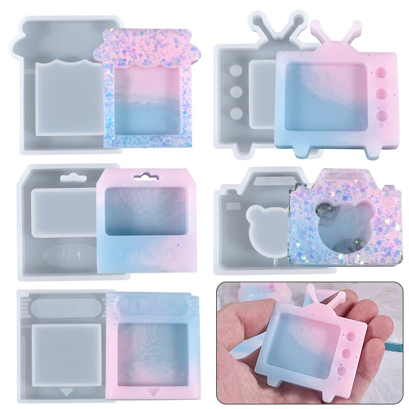 Yumeiren DIY Crystal Epoxy Mold - Retro Appliance Quicksand Box Silicone Mold Wholesale