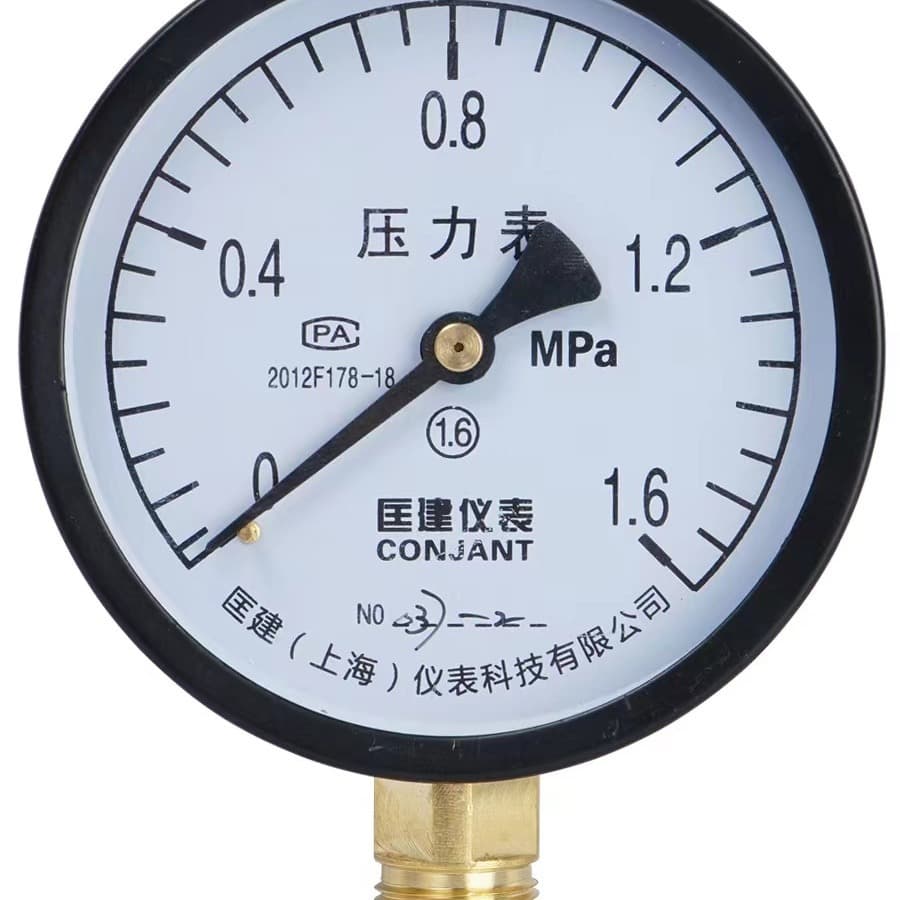 Y100 Pressure Gauge, Water Pressure Gauge, Pressure Gauge Stock Wholesale, Fire Pipeline Gauge