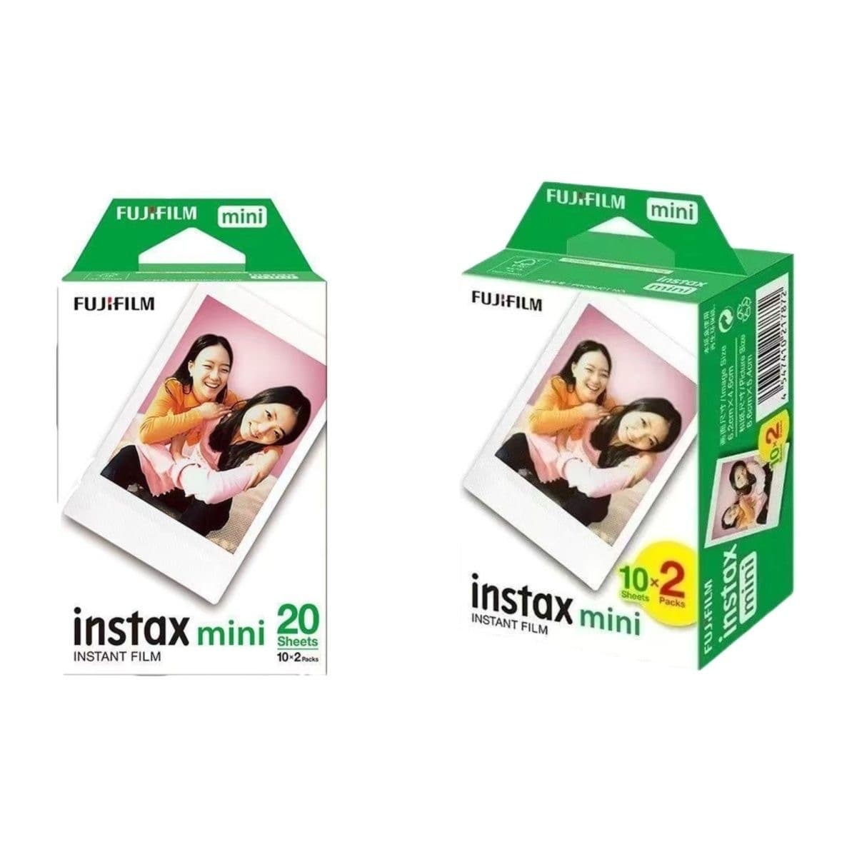 Fujifilm instax Mini 3-inch White Border Film for Polaroid Cameras - Box damage and after-sales service not included