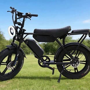 Cross-border 20-inch Electric Bicycle with Variable Speed, 4.0 Tire, Lithium Battery Snow Bike, Overseas Warehouse Drop Shipping