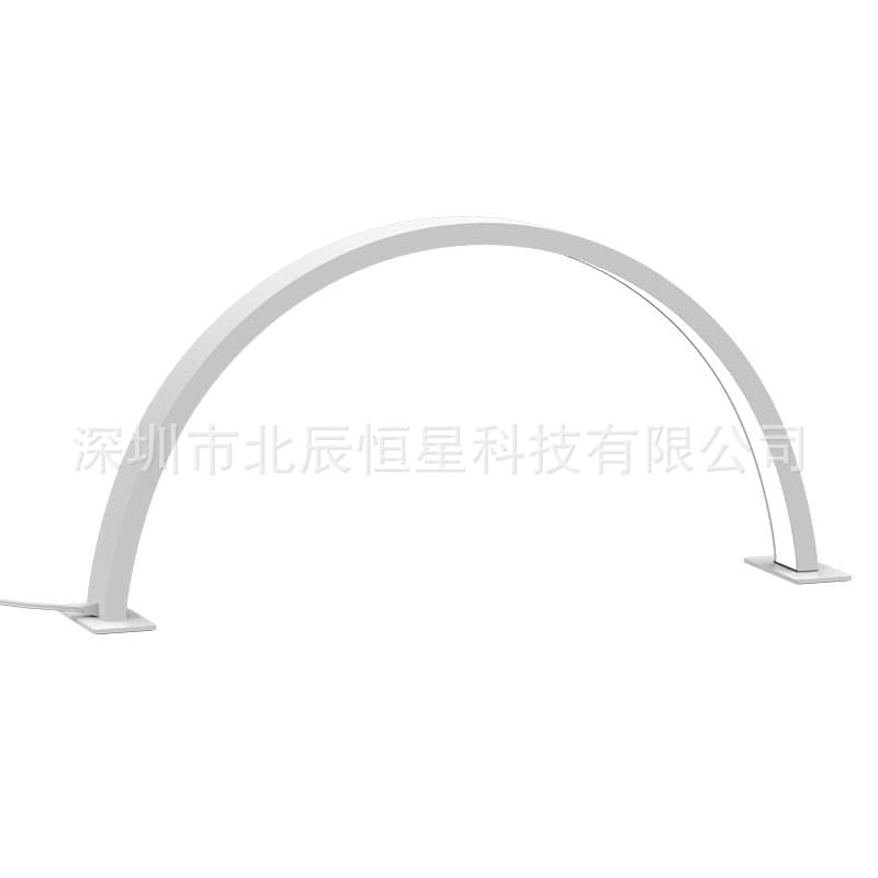 Half-Moon Beauty Nail Lamp 75CM Half-Moon Shadowless Light Arc Beauty Lamp Desktop Nail Fill Light Beauty Fill Light