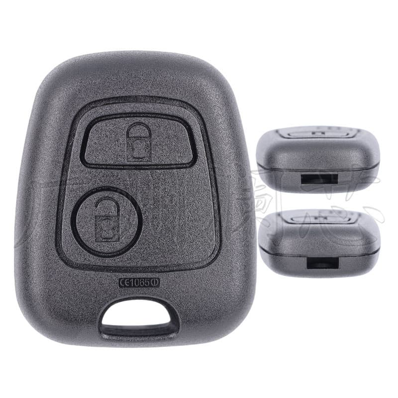 Replacement Shell for Citroen Peugeot 2-Button Car Remote Flip Key 206/307 Head Without Blade