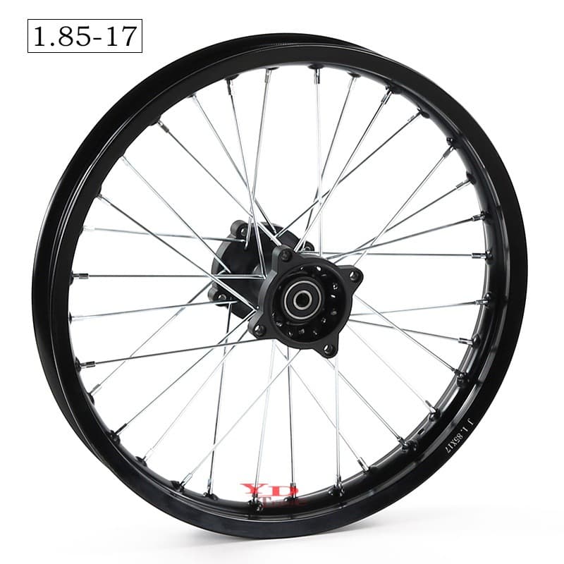 Dirt Bike Parts C Wheel Set Aluminum Alloy Rim Tire 1.85-17 Inch Aluminum Wheel Rim