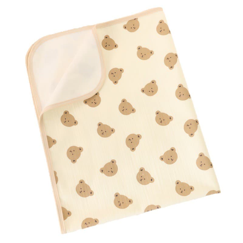 Marshmallow Gauze Waterproof Changing Pad for Infants, Bamboo Fiber Bed Protector, Washable Baby Mattress Sheet for Toddlers
