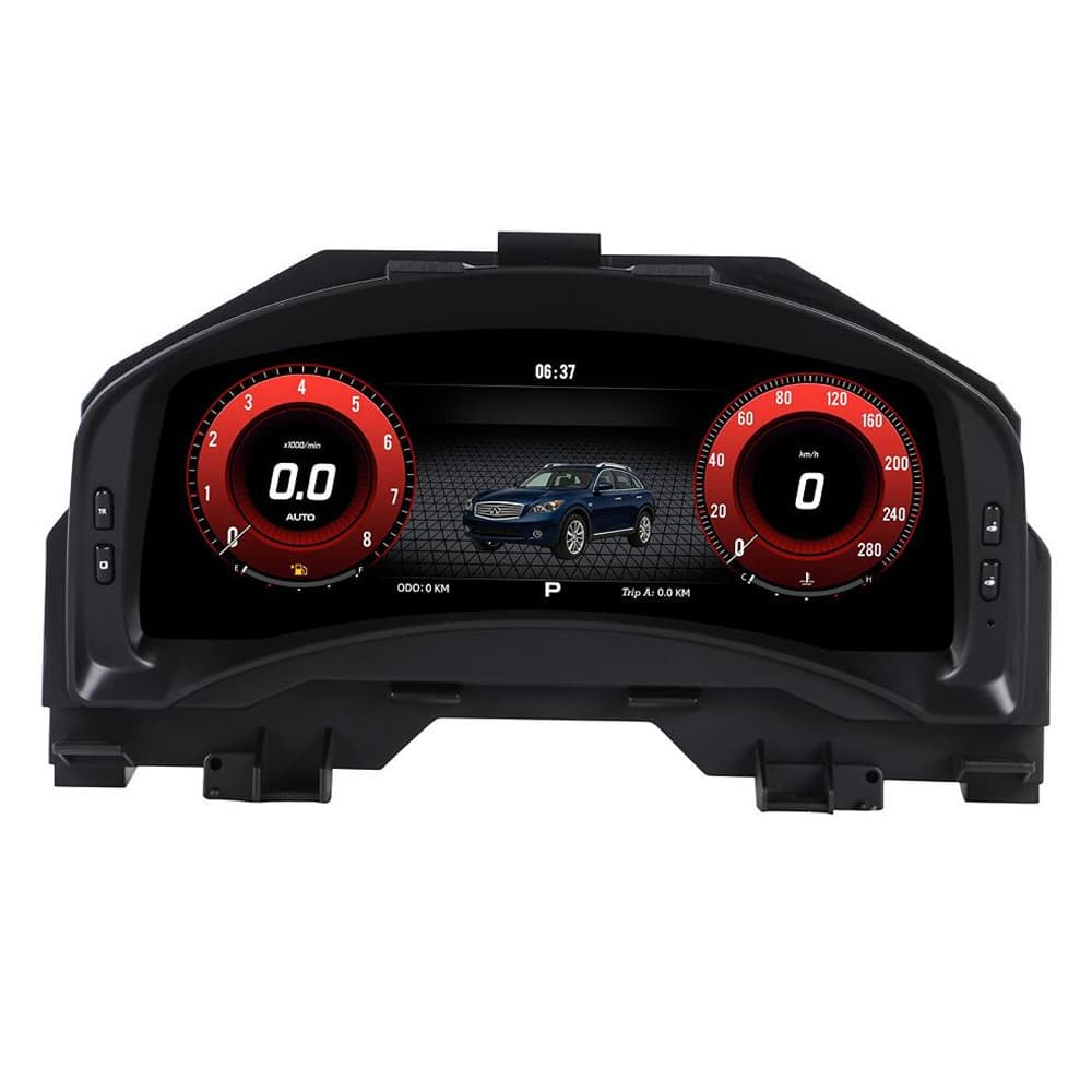 12.3-inch suitable for 03-09 Infiniti FX35 FX45 LCD instrument assembly with built-in Carplay