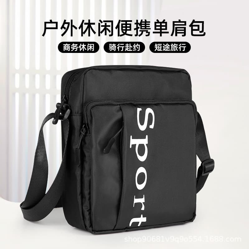 Fashionable Chest Bag Men Women Crossbody Bag Wholesale Simple Men's Sling Bag Business Casual Unisex Shoulder Bag Tablet Bag