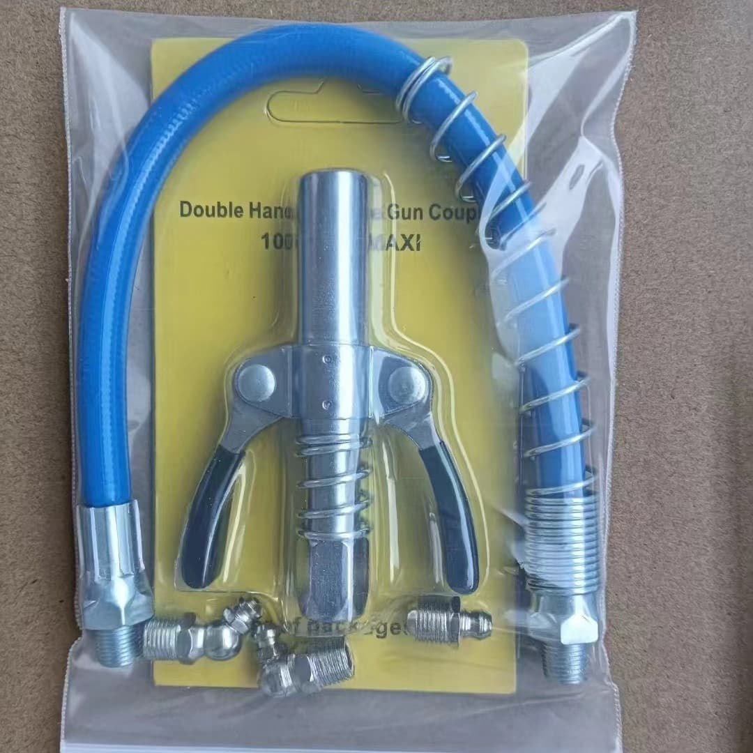 Lock Pliers Type Nozzle Grease Gun Nozzle Head Manual Electric Pneumatic Grease Machine Coupler Flat Head Nipple Accessories