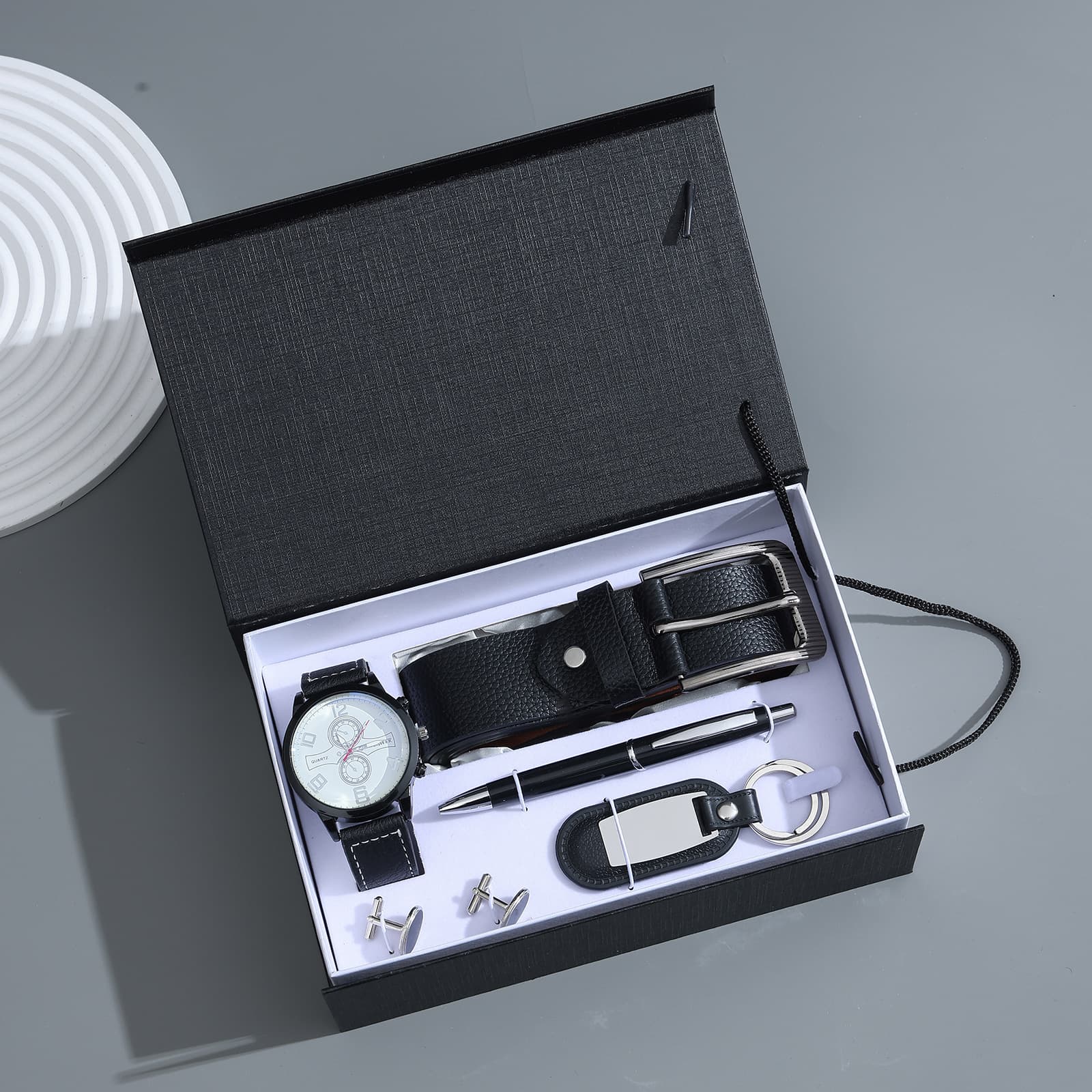 Men's Business Watch Gift Set Father's Day Business Watch Birthday Gift Box Teacher's Day Practical Holiday Gift