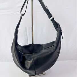 [Higher version] LE new quiver bag, top-layer cowhide texture dumpling bag, genuine leather crossbody bag for men and women