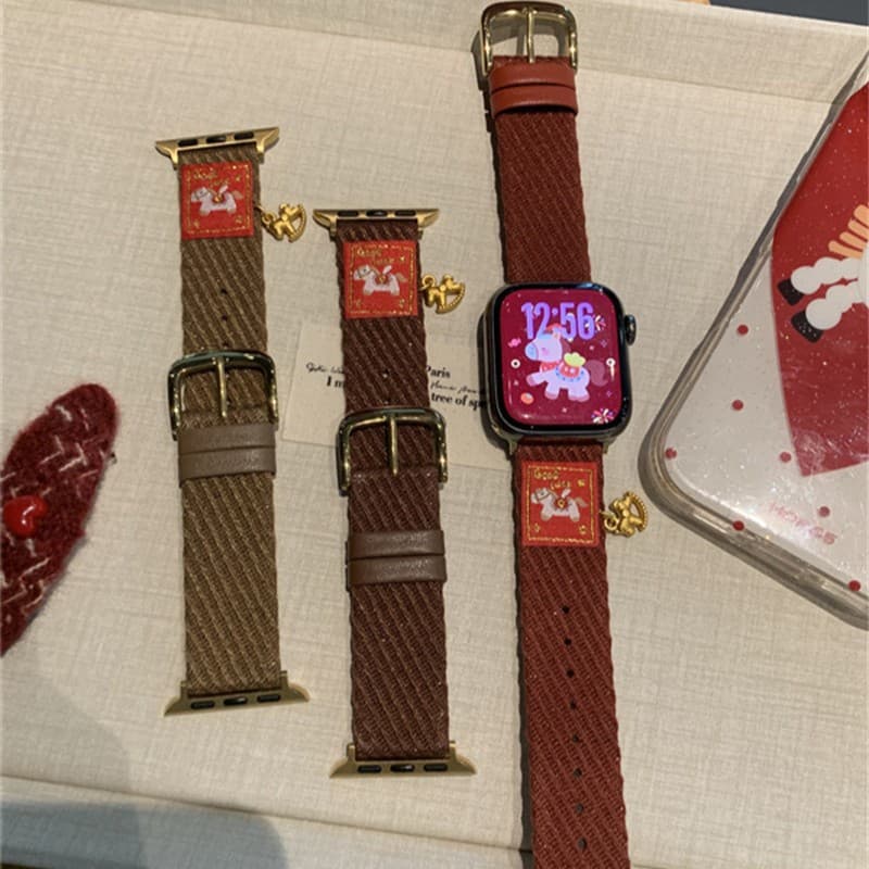 S10 Compatible with Apple S11 Watch 987SE Generation iWatch New Year Pony Pendant Ultra Band Xiaomi 9 PRO