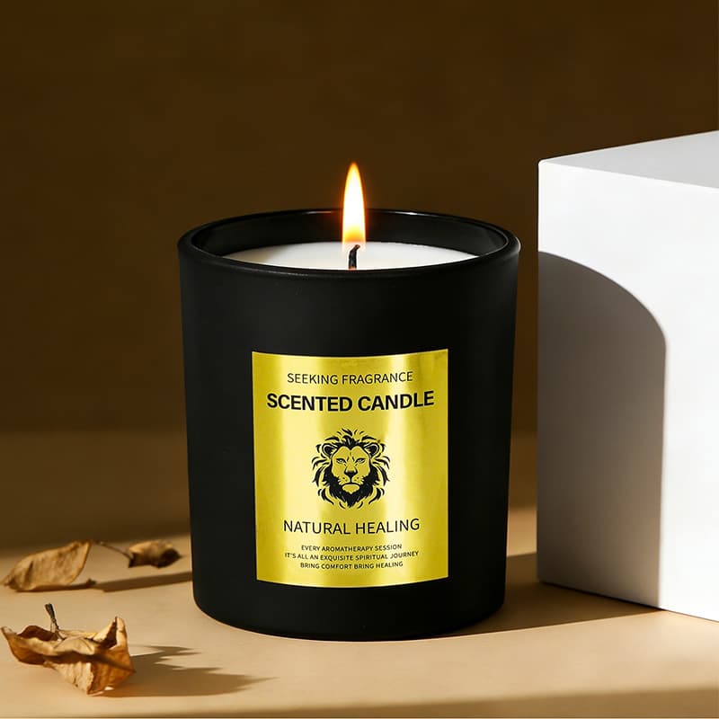 Cross-border Hot Selling Scented Candle English Version Soy Wax Smokeless Candle Aromatherapy Premium Ambiance Fragrance Amazon