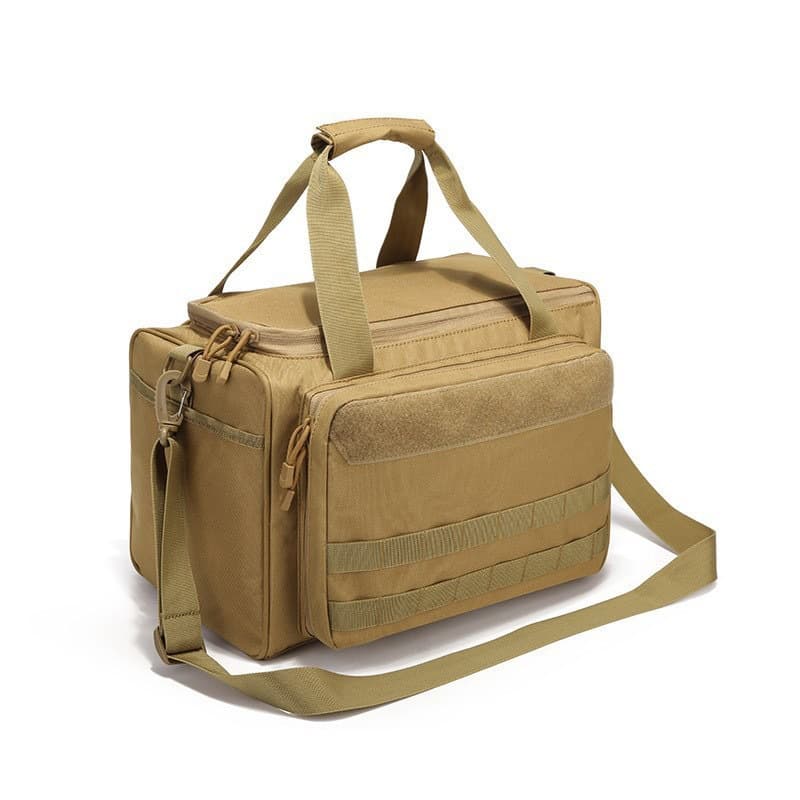 Outdoor tactical equipment storage bag, multifunctional bow and arrow bag, waterproof and wear-resistant tactical bag, military fan handbag, picnic bag