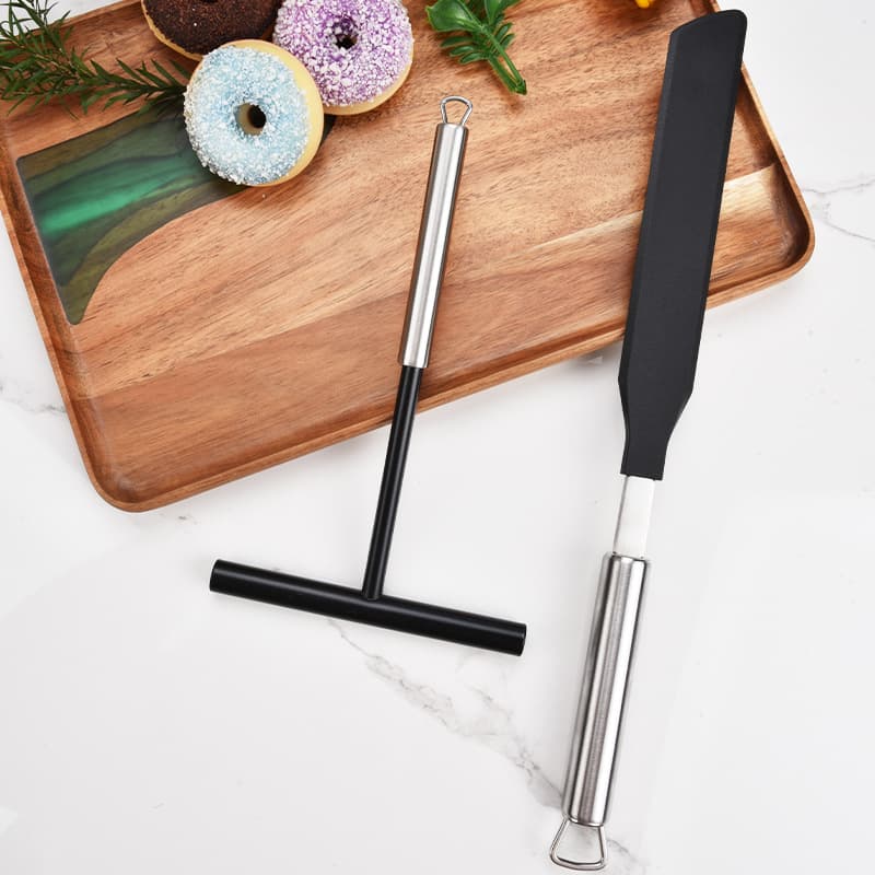 Stainless steel pancake scraper pancake fruit tool pancake stall pancake scraper artifact spread pancake scraper egg pancake