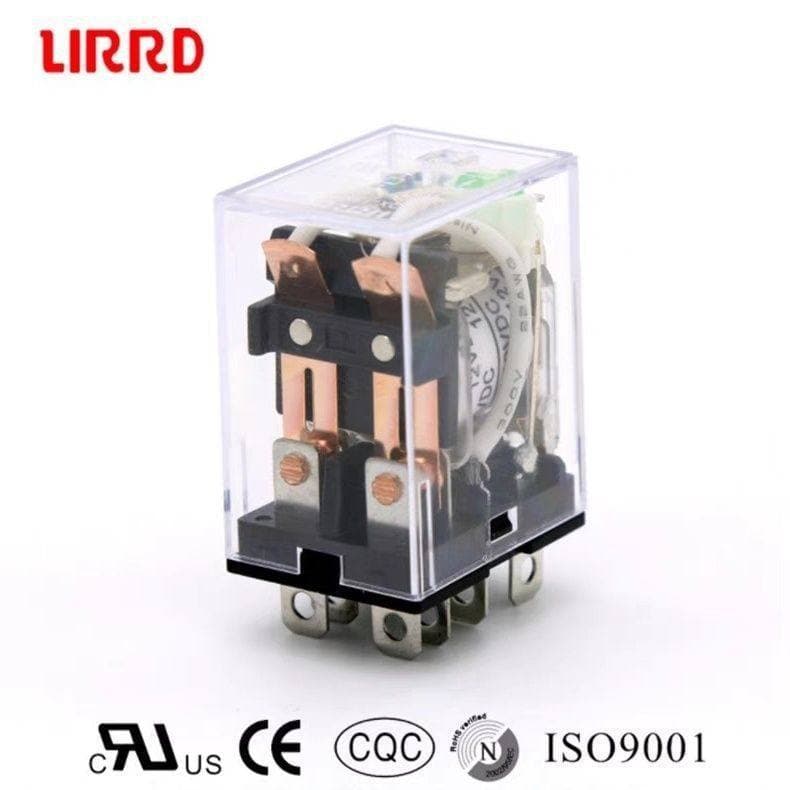 Silver Contact Copper Wire Lirrd Lierde Relay Lhh52P Small Size 12Vdc-220Vac5A28Vdc5A