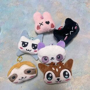 In Stock BABYMONSTER Treasure Monster Same Style Plush Keychain Pendant