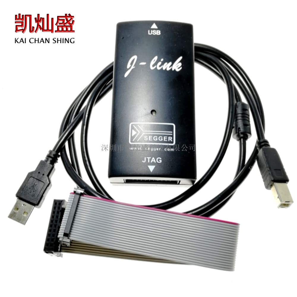 J-LINK V8 simulation downloader STM32 microcontroller development board burning debugging programmer