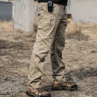 New IX8 Tactical Pants Men's Outdoor Commute Loose Multi-Pocket Wear-resistant Special Duty Pants Men's Work Pants Multi-purpose