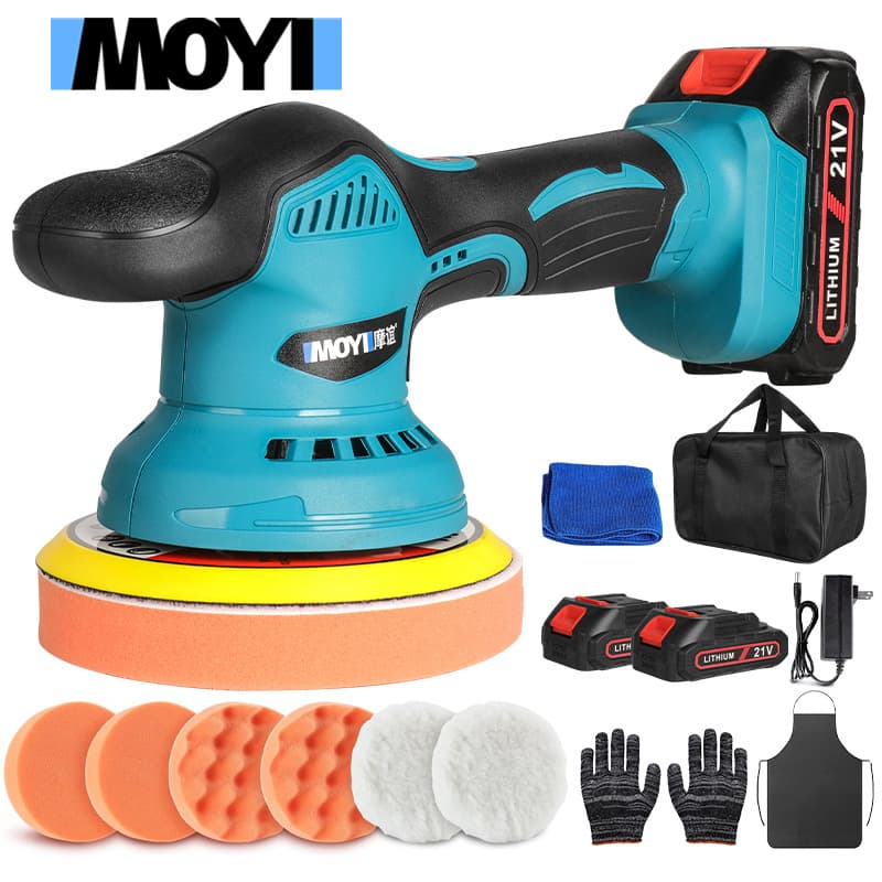 Lithium Battery Polisher, Polishing, Waxing, Sealing, Cleaning, Scrubbing Machine, Cordless Car Polisher, Flat Sander