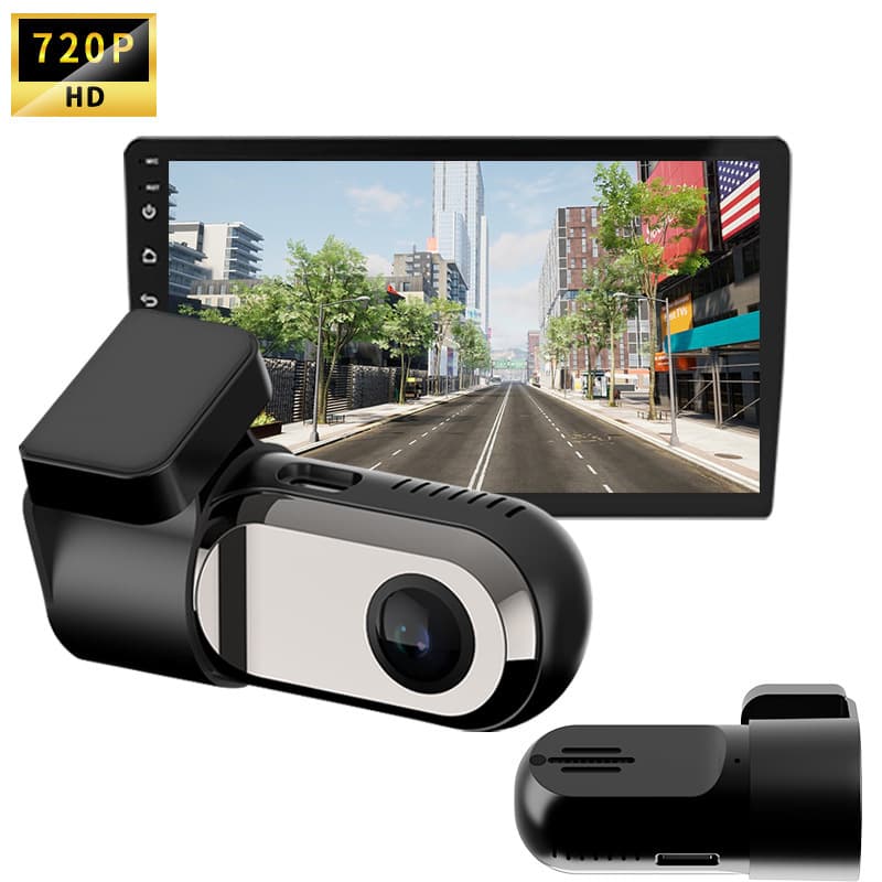 HD Sports Car Style Android No-Wiring Dash Cam Universal Invisible Portable Phone Recorder