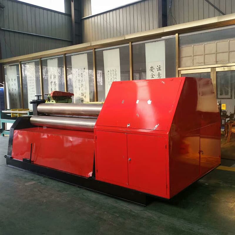 Hydraulic Plate Rolling Machine Manufacturer In-Stock Supply Xinjiang Three-Roll Plate Bending Machine Pressure Vessel Horizontal Plate Rolling Machine Cross-Border