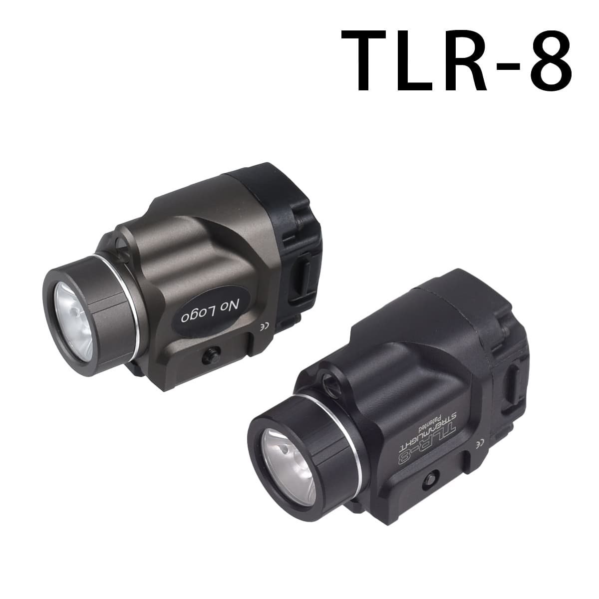 Outdoor TLR-8 under-mounted flashlight red laser tactical LED all-in-one 500 lumens strong light lighting flashlight cross-border