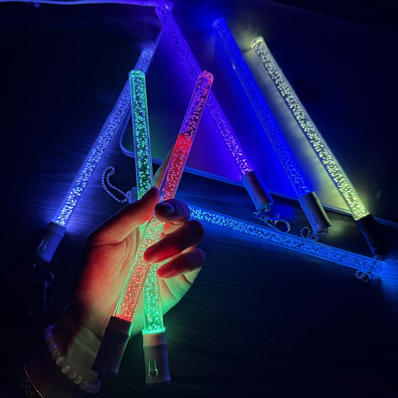 Cross-border Amazon Multicolor Light-Up Support Sticks Concert Star Merchandise Support Light Panels Glow Sticks Wholesale
