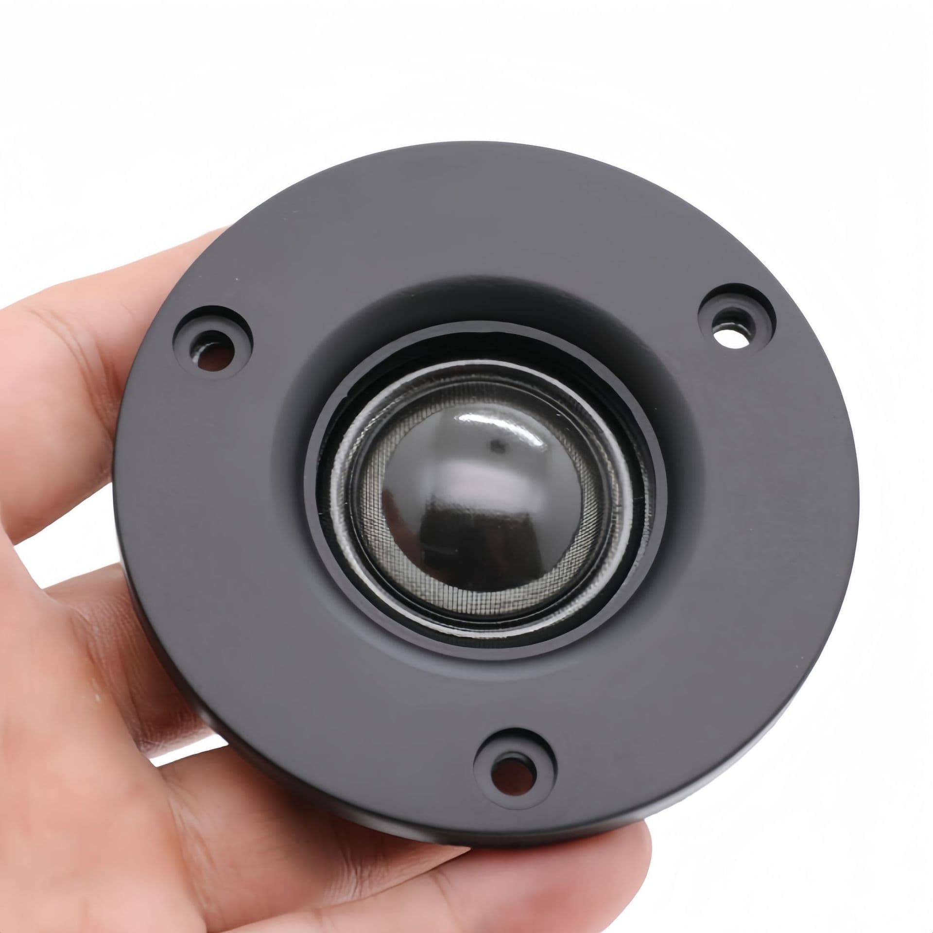 [Crystal Clear] High-Quality 3-Inch Tweeter 74mm Imported Black Silk Dome Tweeter Upgrade