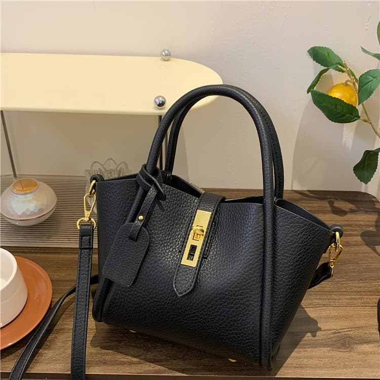 Niche High-End Wing Bag Trendy Handheld Genuine Leather Basket Bag New Cowhide TOGO Grain Crossbody Bag Small Bag